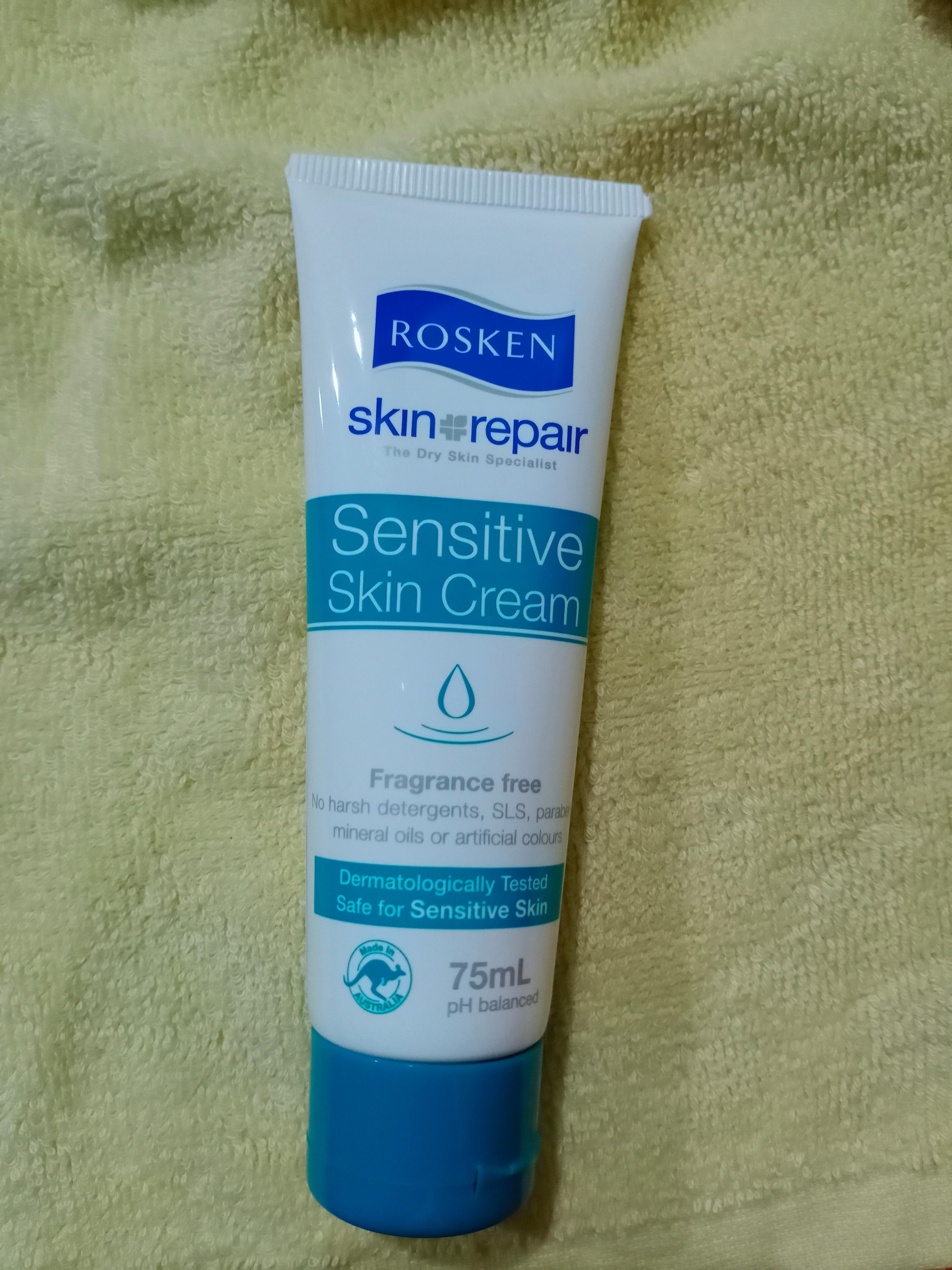 Rosken Sensitive Skin Cream Health Beauty Skin Bath Body On Carousell