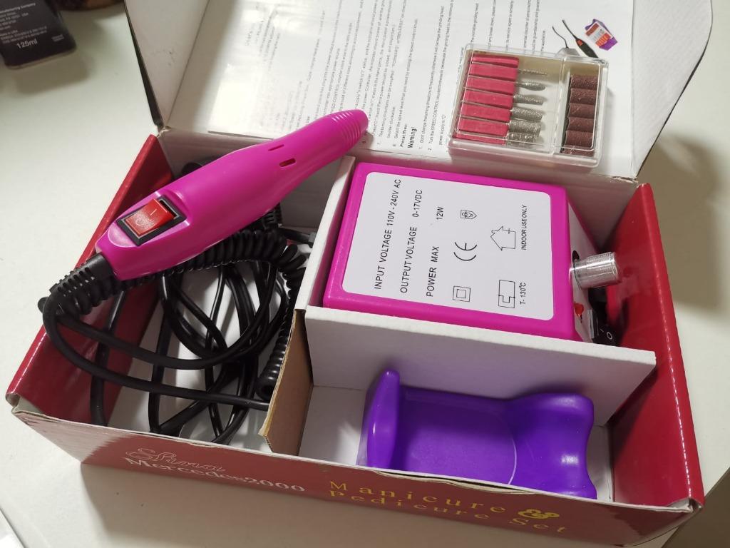Sina mercedes 2000 manicure pedicure set, Beauty & Personal Care, Hands ...
