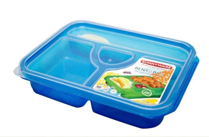 Smart Supermarket Lunch Box with Spoon and Fork Food Keeper Bento Box ...