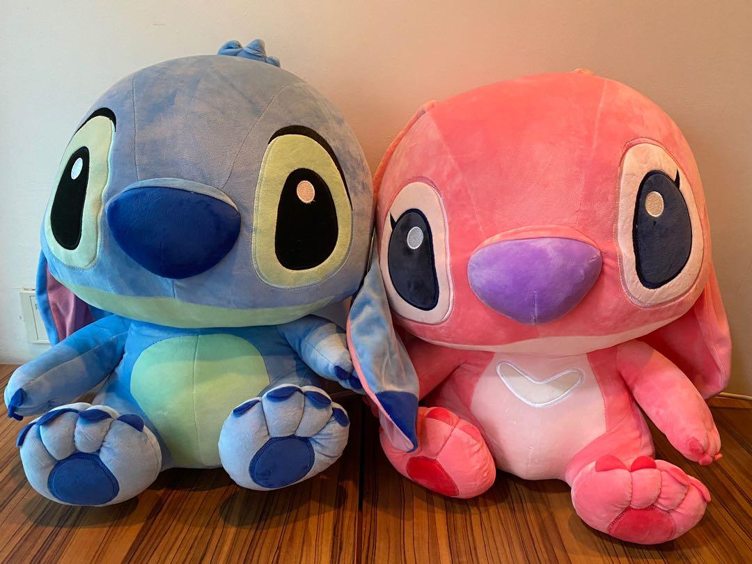 Stitch and Angel, Toys & Games, Stuffed Toys on Carousell