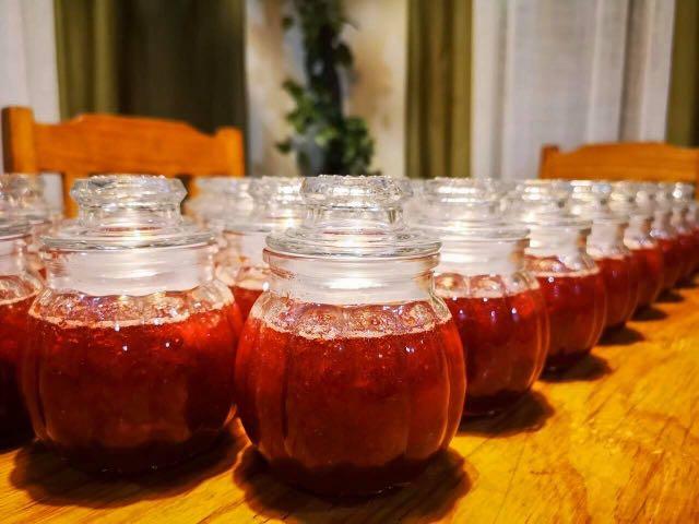 Strawberry Jam - 200g (Category: Fresh Produce) located in Quezon City. Submitted by creations_bya (Listing ID 1011114037, Image 3). Description: Home made Fresh strawberry jam! 200g for Php 150 only Pickup okay - QC area.