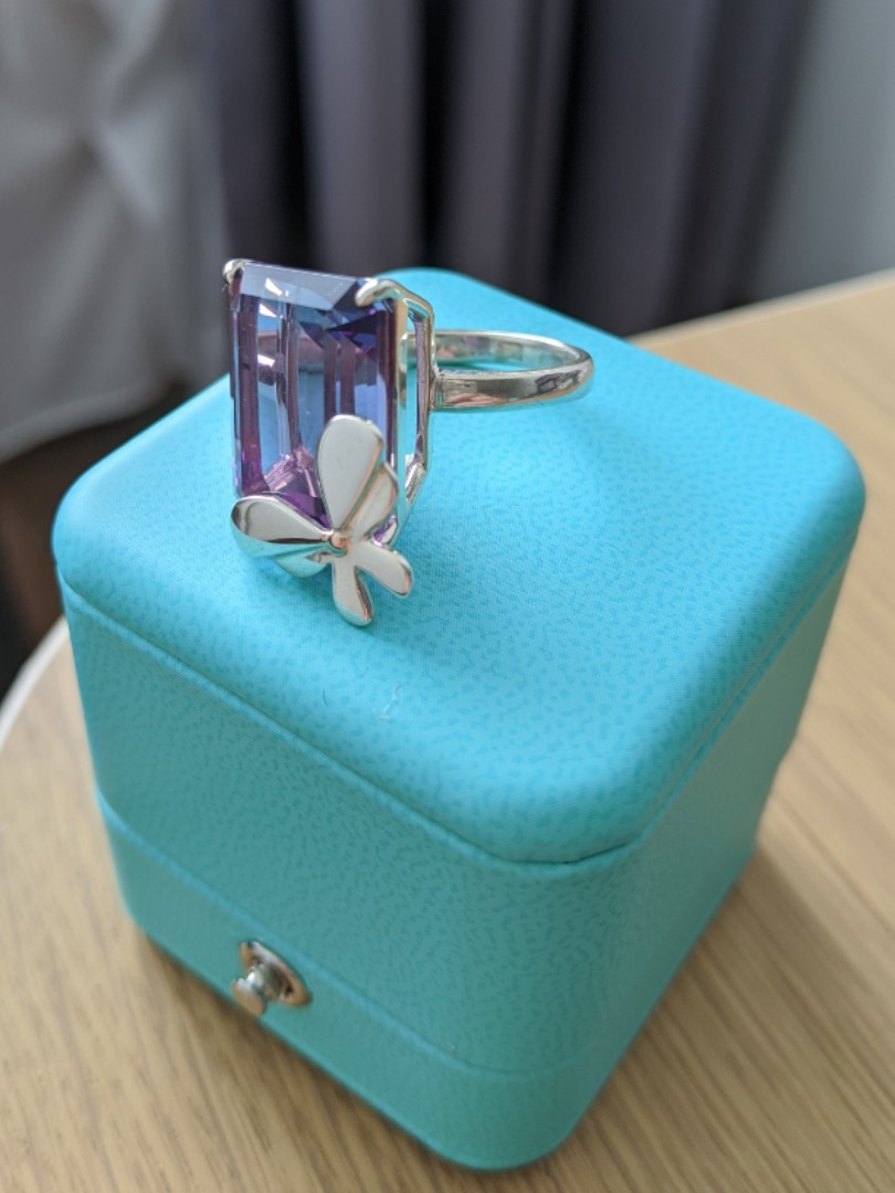 Tiffany love bug ring new arrivals