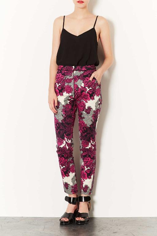 Topshop floral trousers online