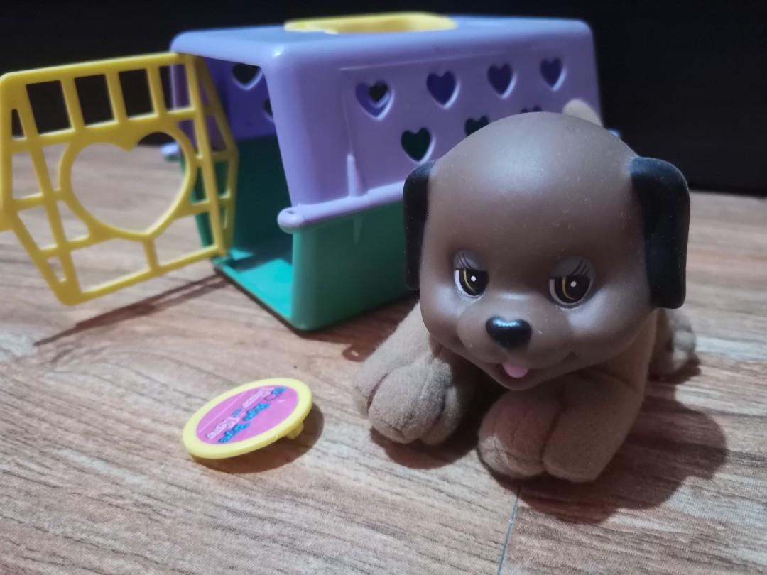 Toy dog with cage Hobbies Toys Toys Games on Carousell
