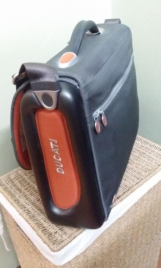 TUMI Ducati Limited Edition Laptop Shoulder Bag, Men's Fashion, Bags