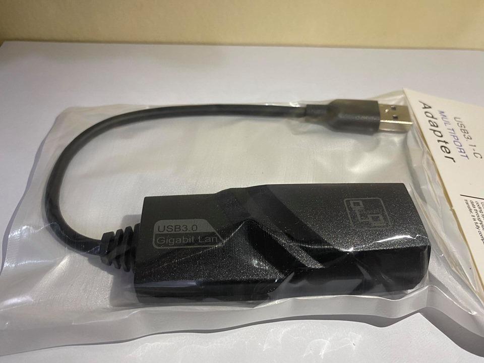 USB 3.0 Gigabit LAN (Category: Networking) located in Las Pinas. Submitted by borjamonica644 (Listing ID 1011143641, Image 2). Description: USB 3.0 Gigabit LAN - Brand New - Price: 500.00 Location: Las Piñas City. - (COD) Cash on Delivery via Grab Pabili or Lalamove Purchase Service. - Also accept Online Bank Transfer Payment via BDO. Note: Delivery Charge at customer's expense..