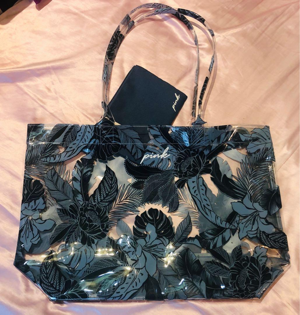 Victoria secret clear tote bag 2025