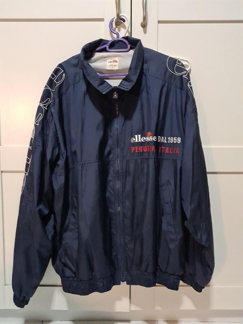 Vintage Ellesse windbreaker jacket Men s Fashion Coats Jackets