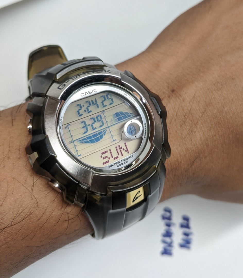 Vintage G-Shock G-lide GL-160 smoky jelly, Men's Fashion, Watches \u0026  Accessories, Watches on Carousell
