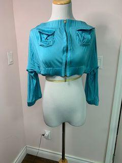 Vintage Marciano Off the shoulder  cropped top