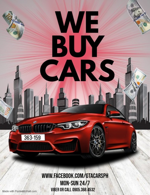 how much cash can i use to buy a car