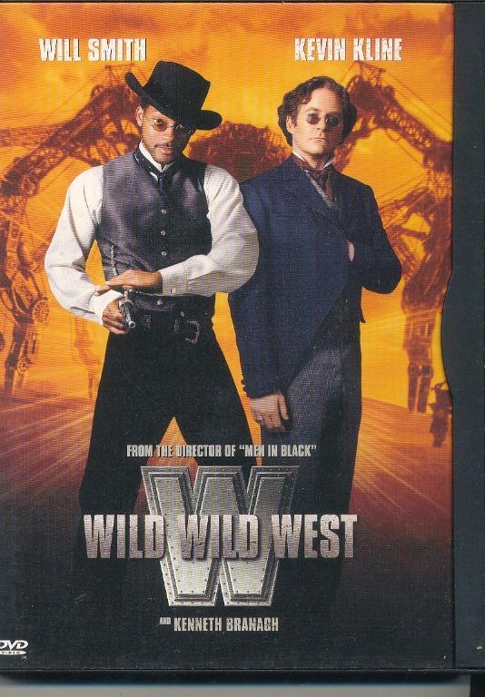Wild Wild West Will Smith Kevin Kline Region 2 Dvd Music Media Cds Dvds Other Media On Carousell