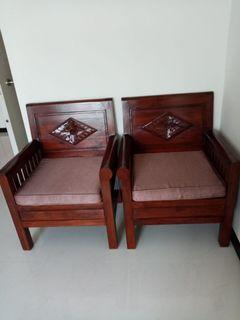Wooden Chair 2pcs @ $200, Cheap, Mint Condition