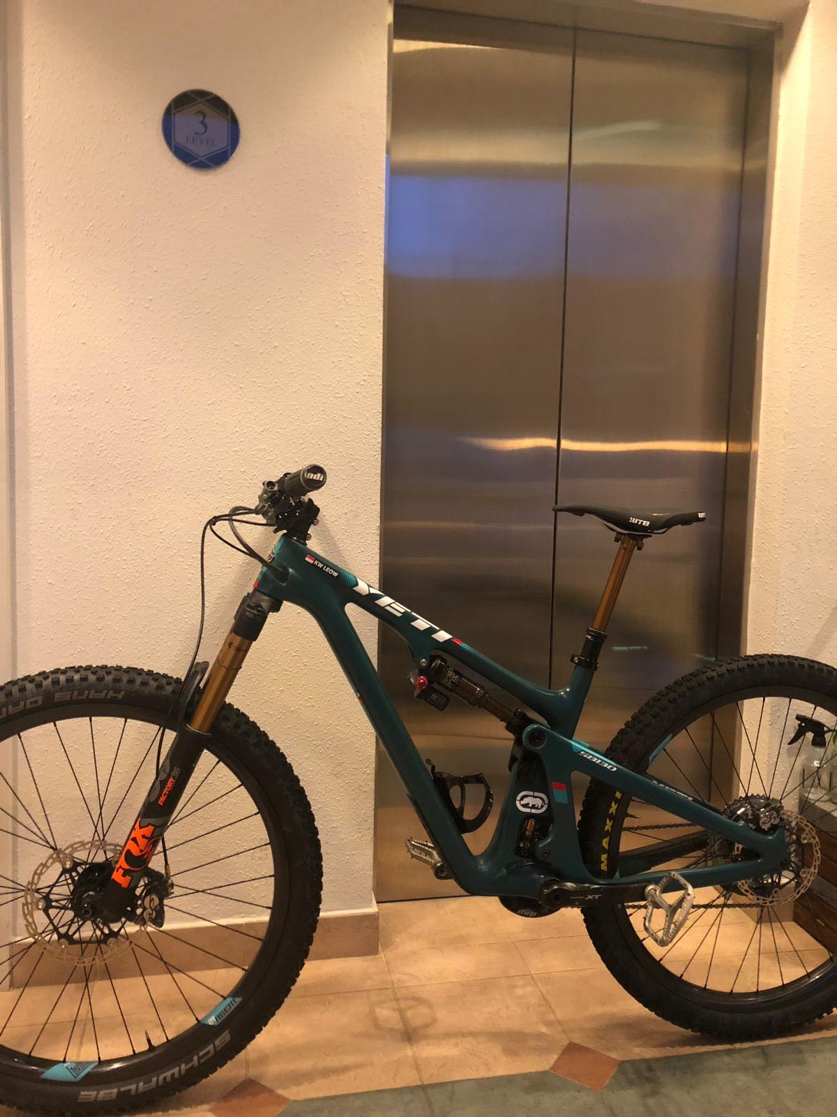 yeti sb130 shock size