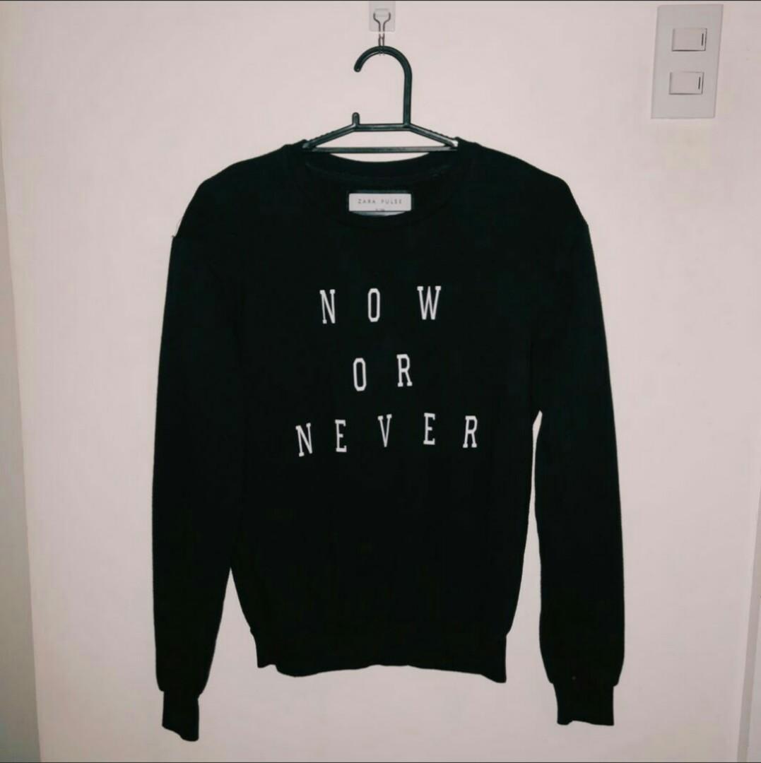zara pulse sweatshirt