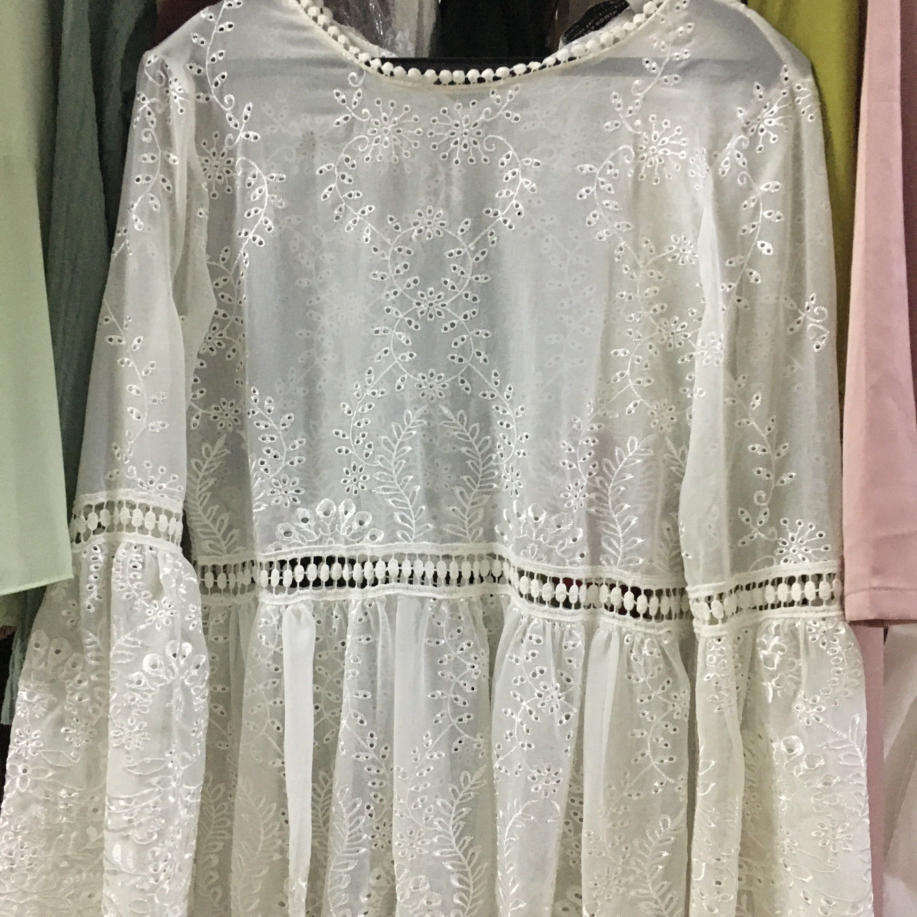 Dress with bell sleeves zara hot sale
