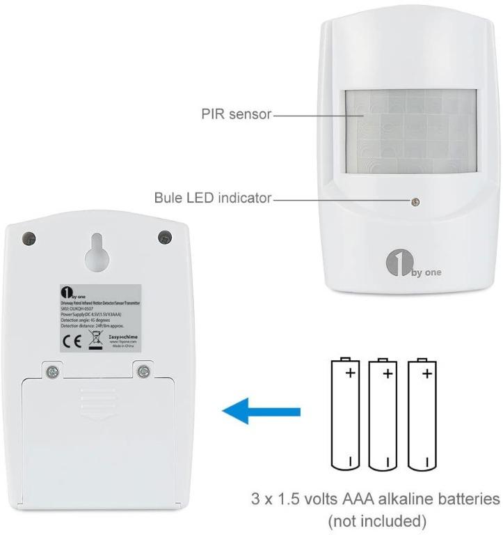 1byone driveway alarm cheap