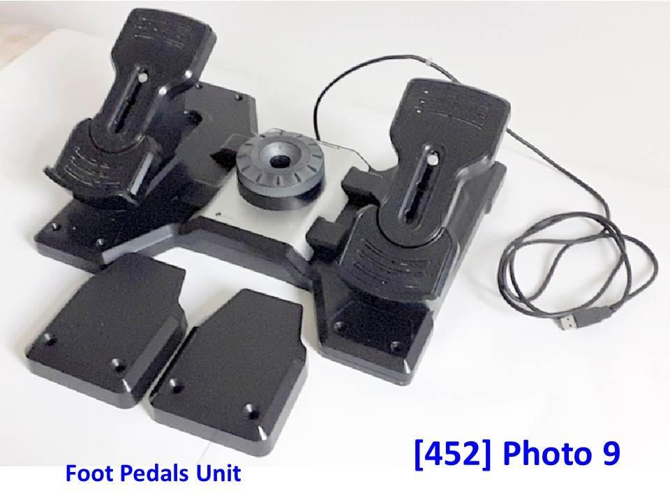 [452] ️ Thrustmaster® HOTAS Warthog , + as FREE BONUS : Saitek® Foot