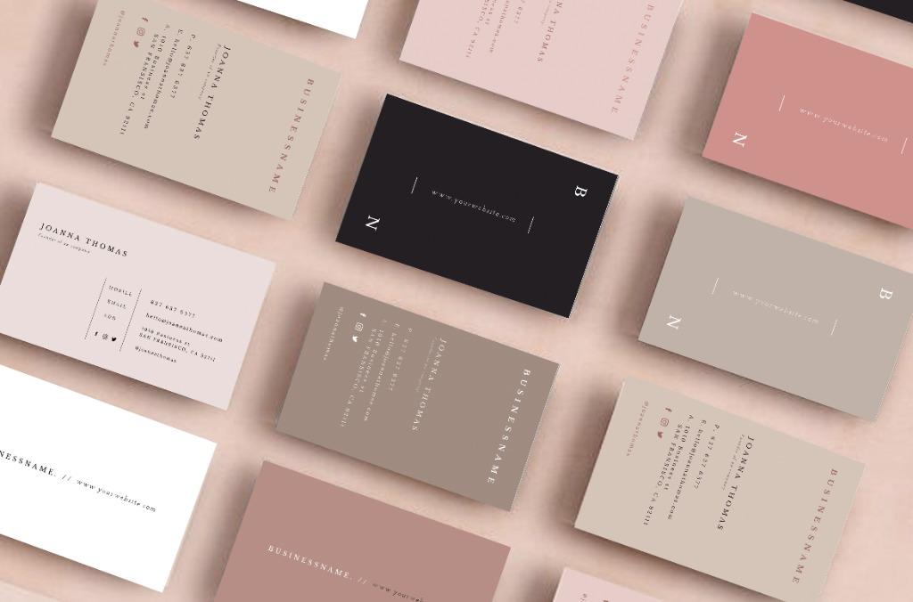 6 Designs Of Business Card Template Business Card Calling Cards Business Stationery Instant Beauty Business Card Online Store Cards Design Craft Art Prints On Carousell