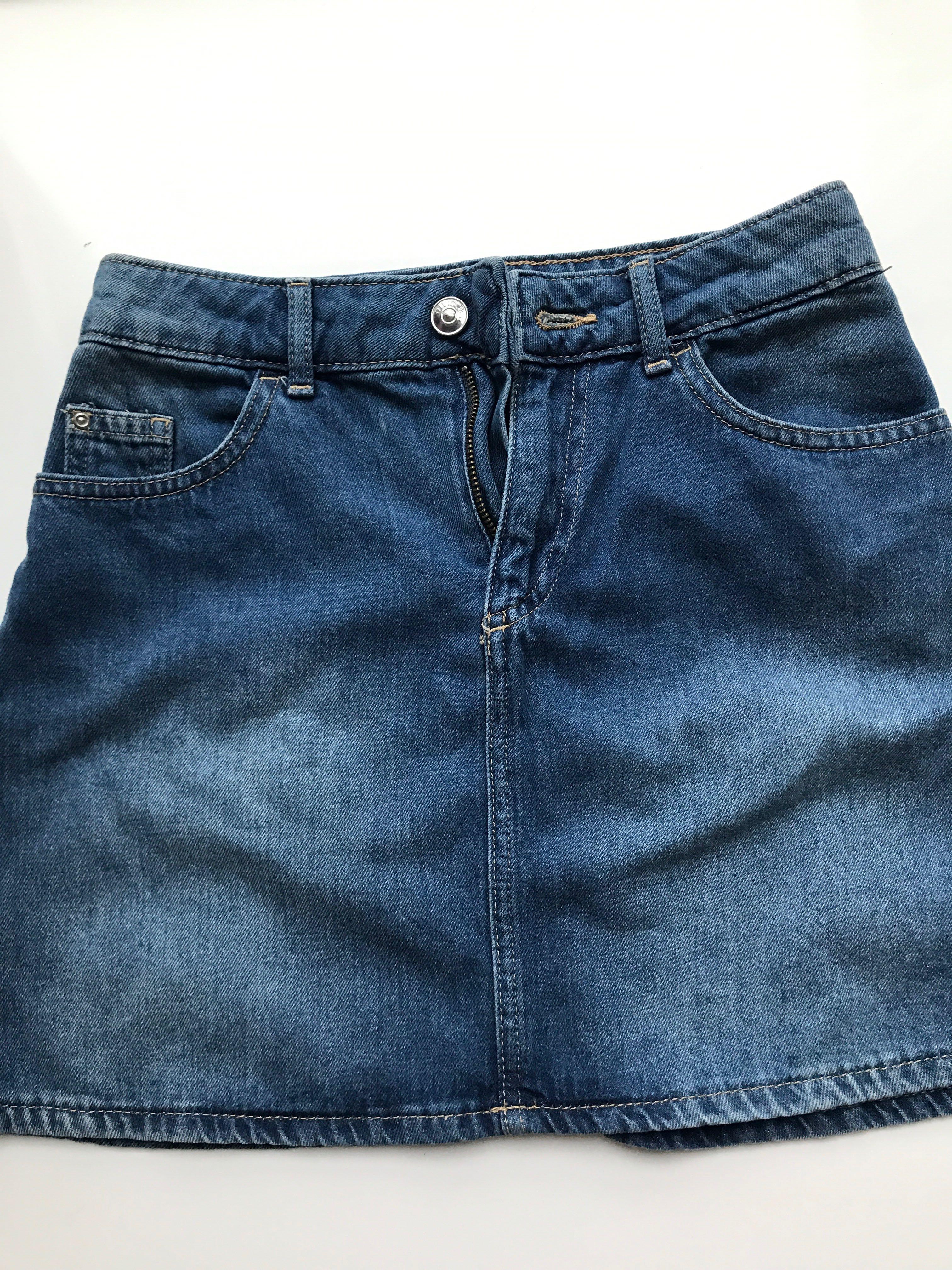 90s outfit denim skirt