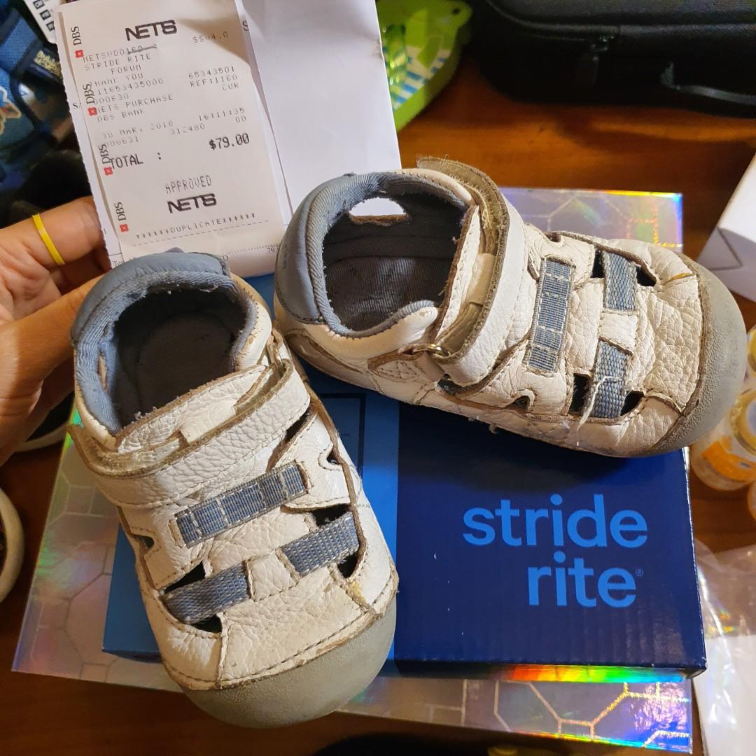 stride rite baby walking shoes