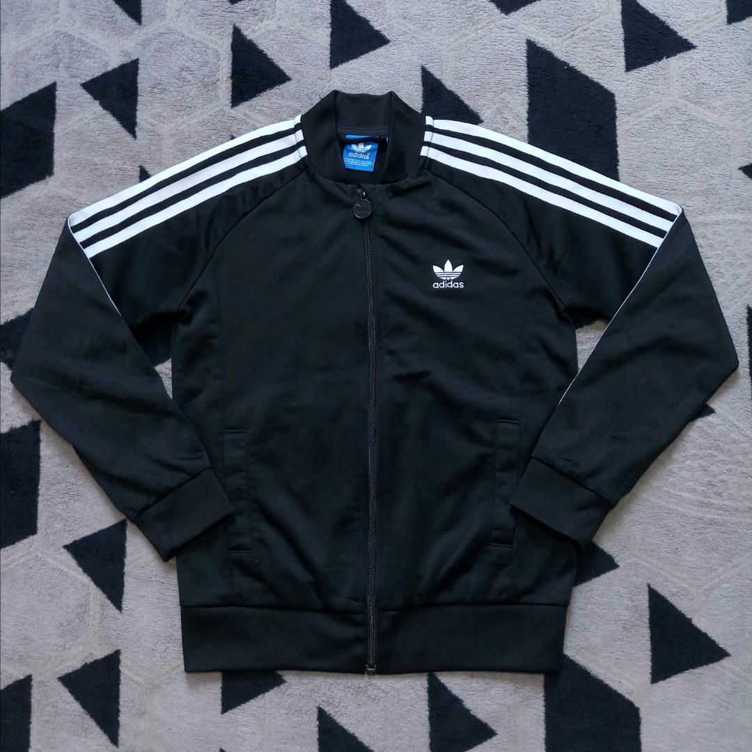 Adidas trefoil shop jacket kids