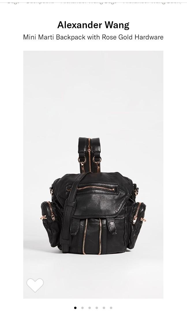 Alexander Wang Marti Backpack, Women's Fashion, Bags & Wallets on