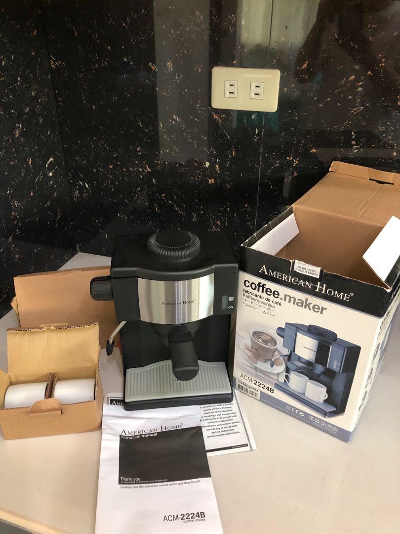 American home coffee maker manual sale