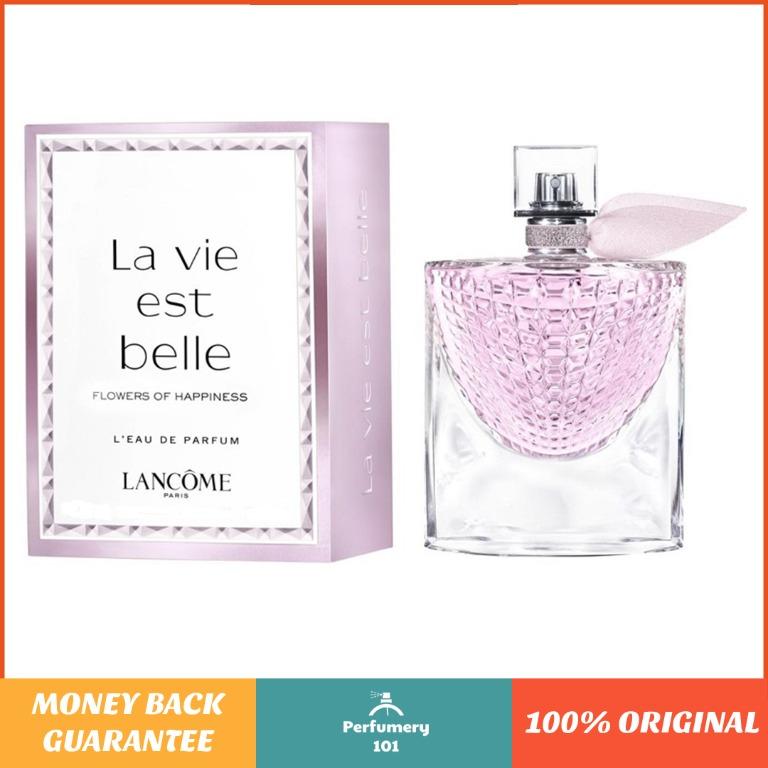 Authentic Lancome La Vie Est Belle Flowers Of Happiness Eau De Parfum 4ml 0 135 Fl Oz Miniature Perfume For Women Health Beauty Perfumes Nail Care Others On Carousell
