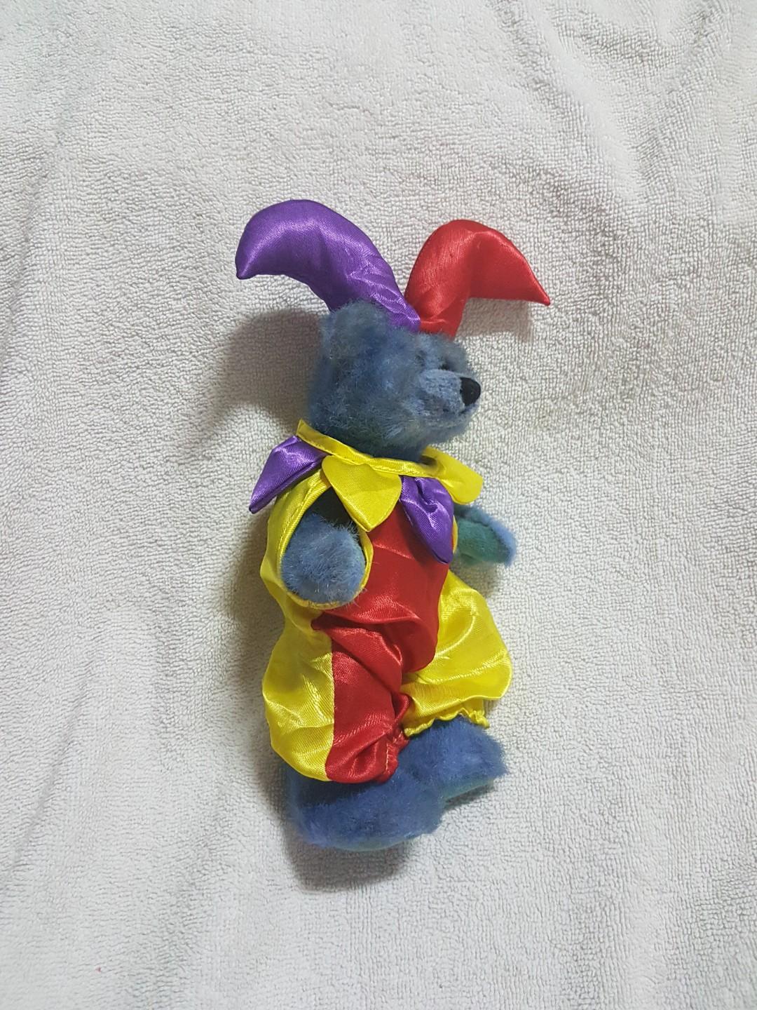 Jester beanie shop baby value