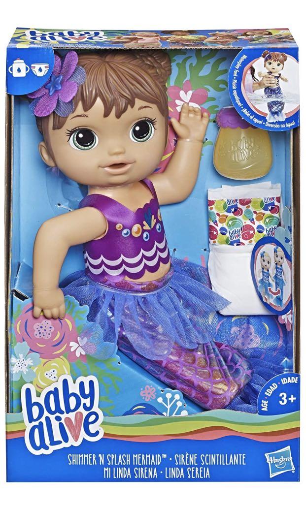 baby alive shimmer and splash