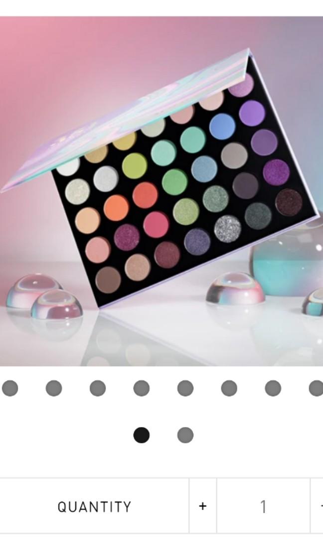 Morphe icy top fantasy palette