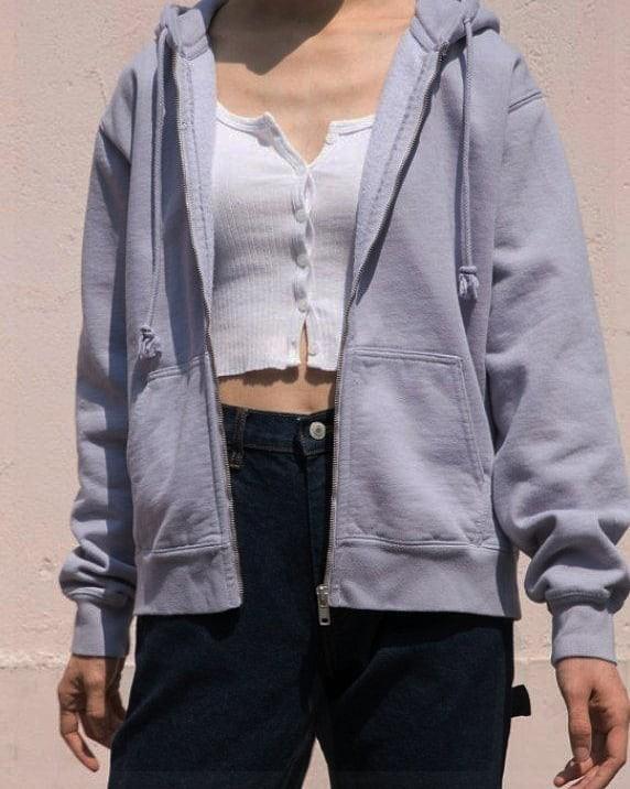 Brandy melville periwinkle hoodie Clearance