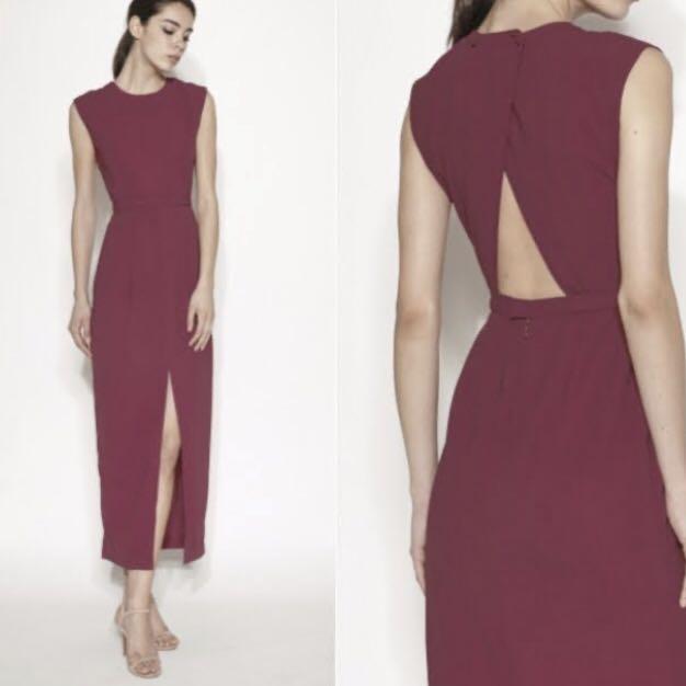 Brand New Front Row By Klarra Cut Out Maxi Dress Women S Fashion