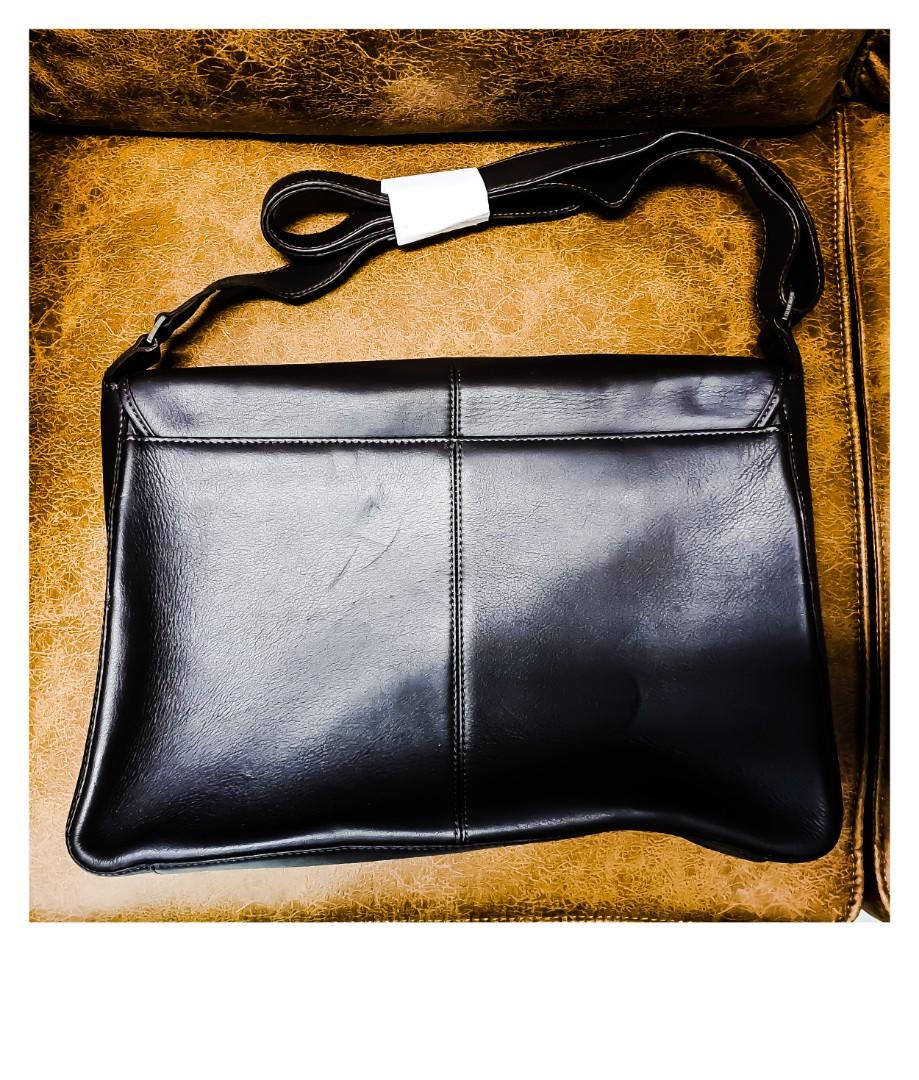 Braun Buffel Leather Messenger Bag, Blown, Men's Fashion, Bags ...
