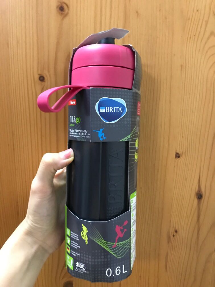 Brita Fill Go Active Water Filter Bottle Bottle Furniture Home Living Kitchenware Tableware Water Bottles Tumblers On Carousell