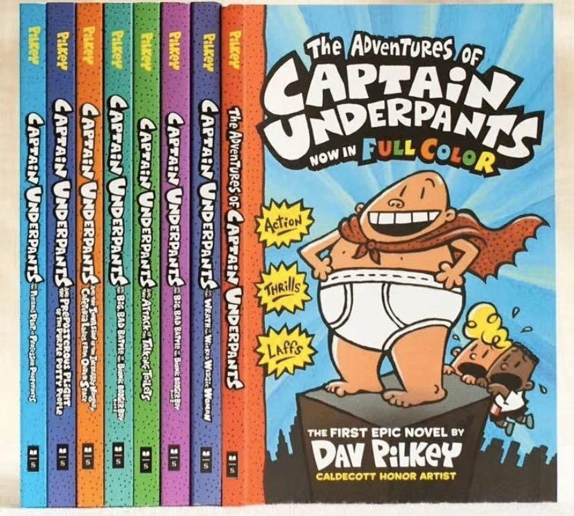 captain underpants full colour