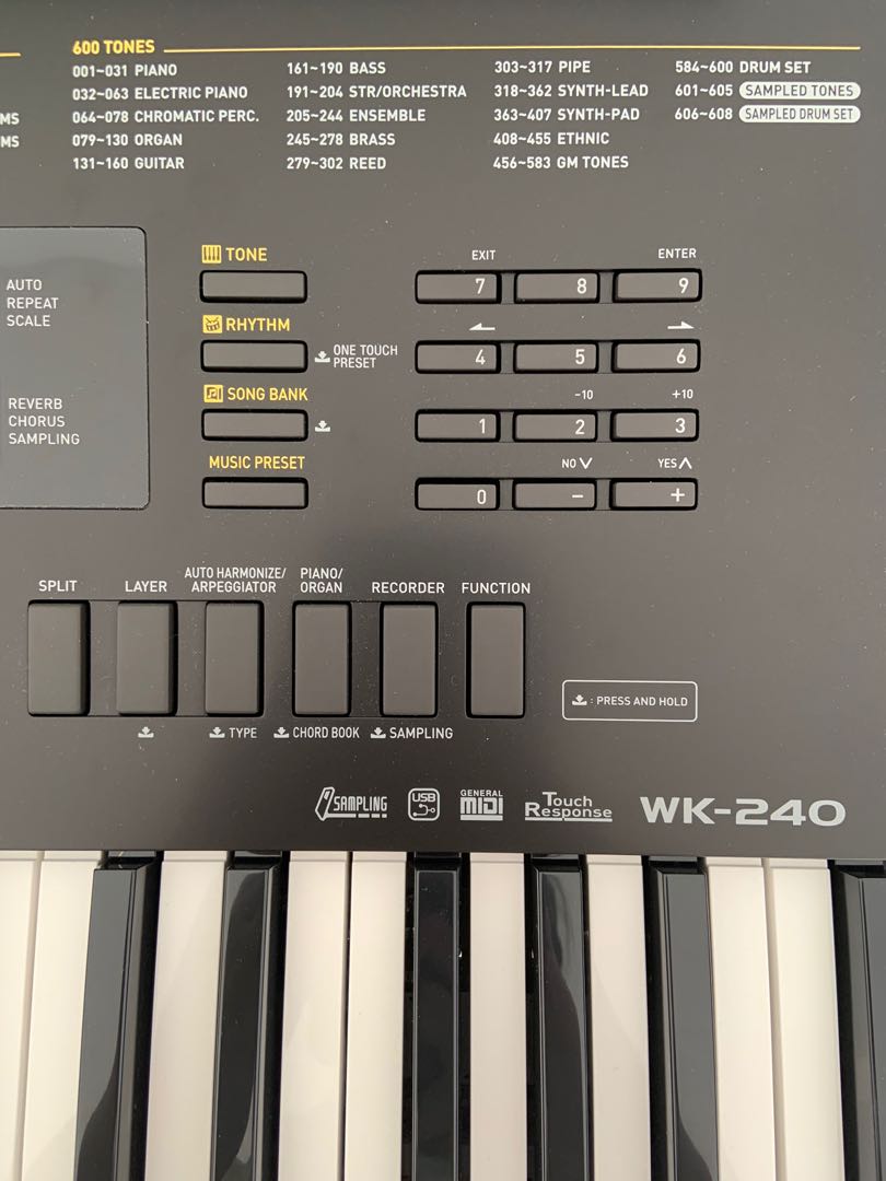 Casio WK-240 Keyboard