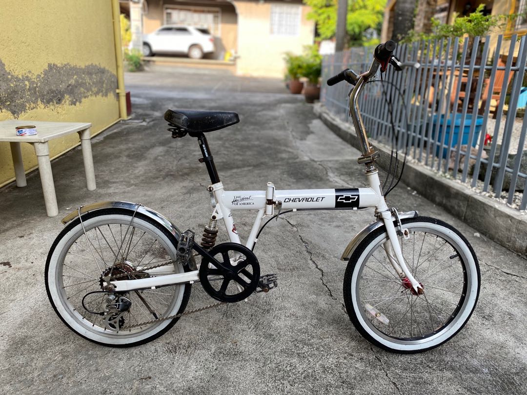Chevrolet cheap folding bike