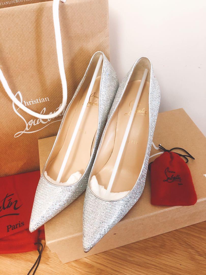 Christian louboutin CL wedding shoes