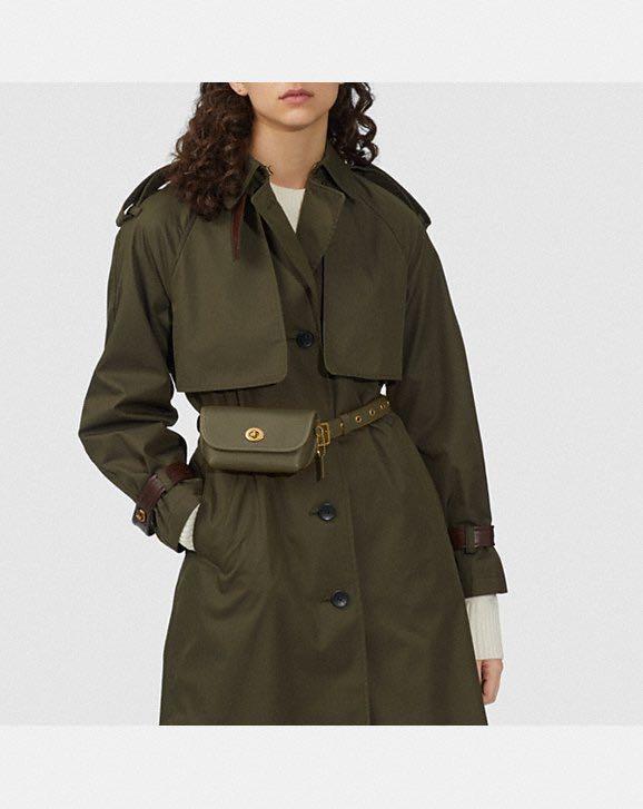 coach flare belt bag