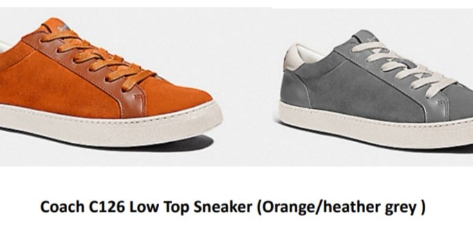 C126 low top sneaker coach online