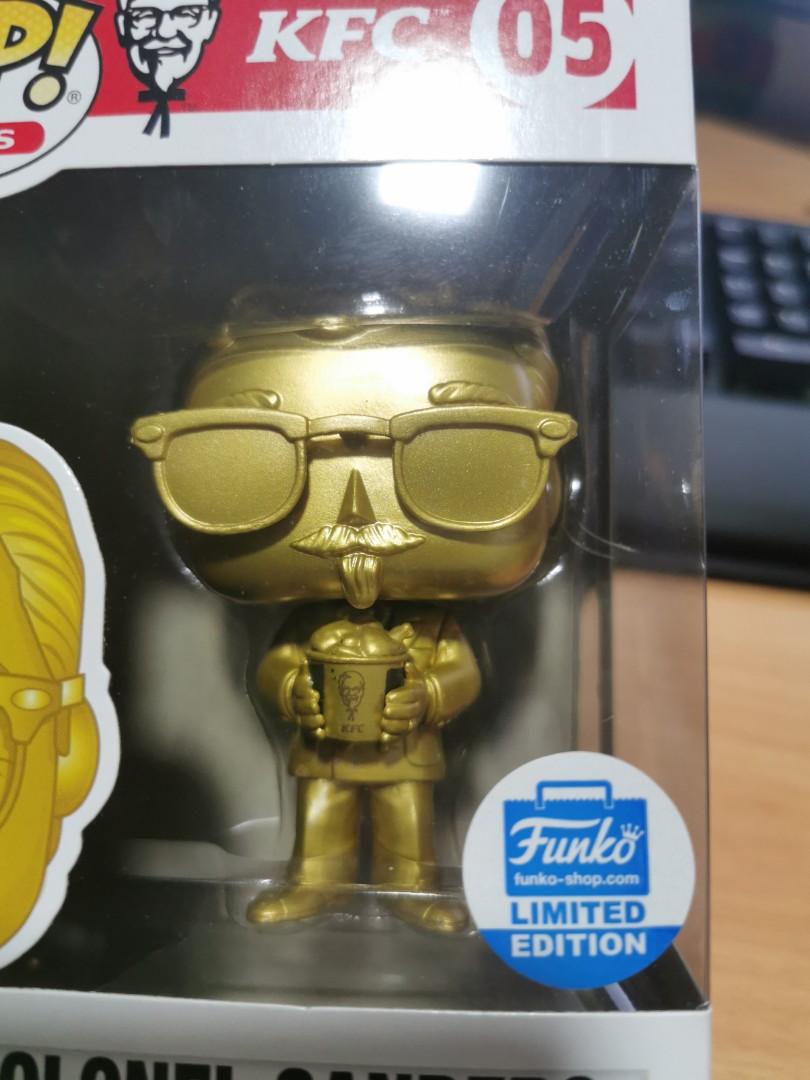 Colonel Sanders (Gold) Funko Pop!, Hobbies & Toys, Toys & Games on ...