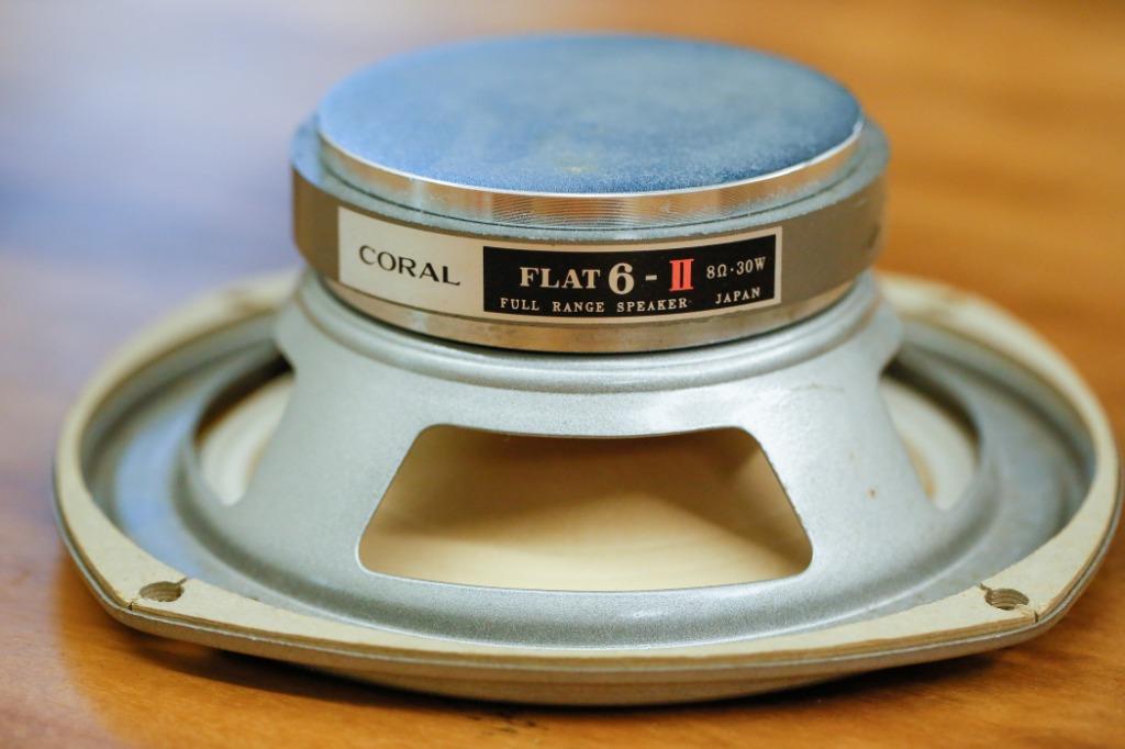 CORAL FLAT-6 u0026 6-Ⅱ（2本） - スピーカー