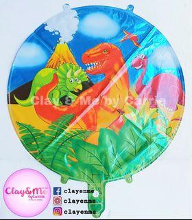 Dinosaur foil balloon (18in diameter)