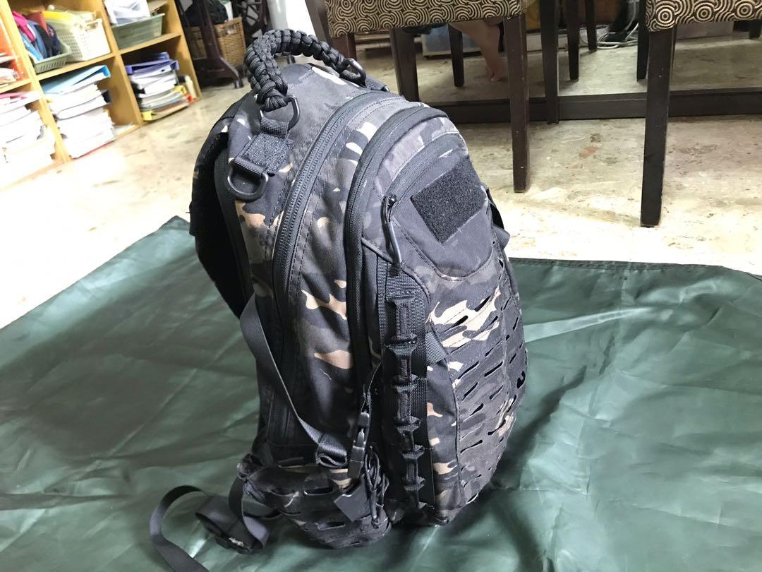 DIRECT ACTION Backpack DRAGON EGG 30 L BLACK