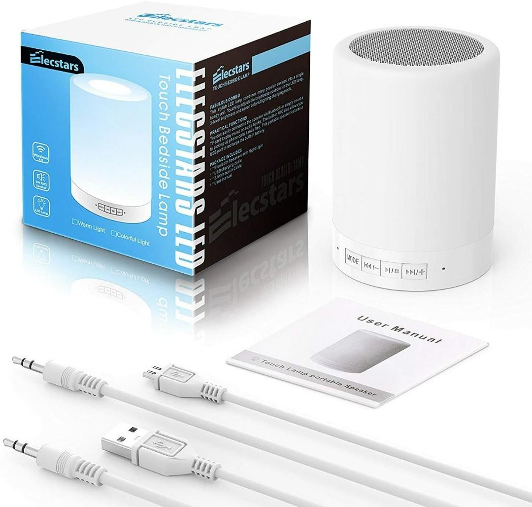 Elecstars led touch sales bedside lamp manual