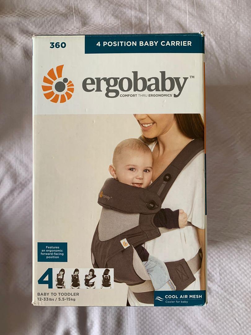 ergobaby 360 all positions baby carrier cool air mesh