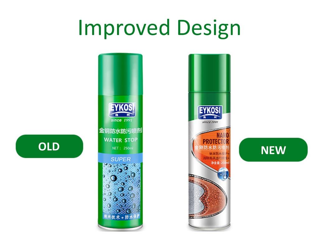 Eykosi Nano Waterproof Spray / Water Repellent For Shoes / Bag