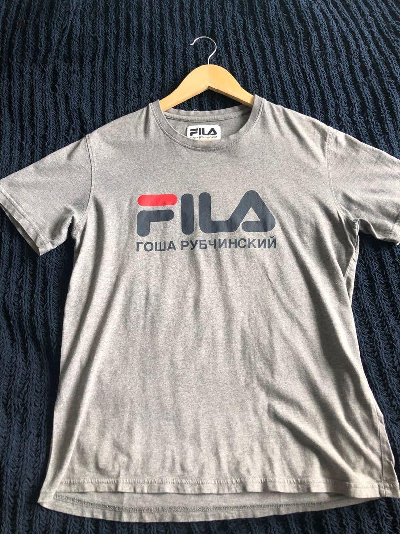 gosha rubchinskiy fila t shirt
